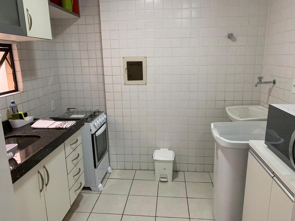 Apê com 2 quartos com ar condicionado na linda praia de Jatiúca Maceió Exterior foto